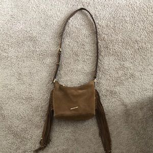 Michael Kors Suede Fringe Crossbody